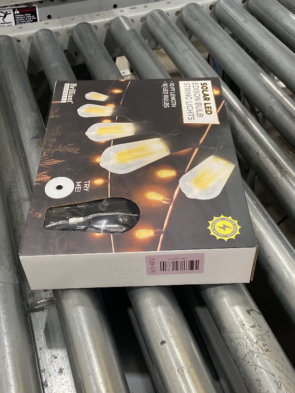 Photo 1 of 10 FT Outdoor String Lights solar