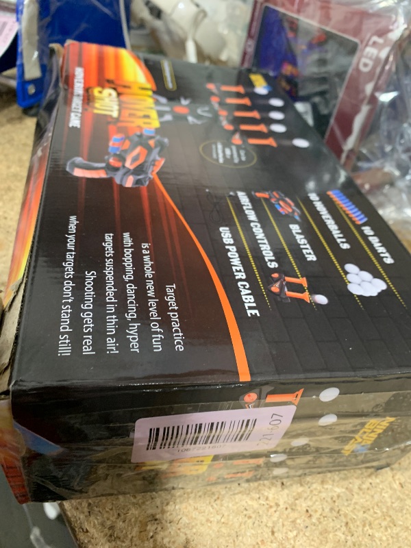 Photo 1 of **FOR PARTS ONLY**
Hover Shot Shooting Toy for Kids - Ball Target Game for Nerf Guns Cool Birthday Gifts Toys for Boys Age 6+ Year Old Boy Best Teenage Gift Idea - Gun, Targets & Darts