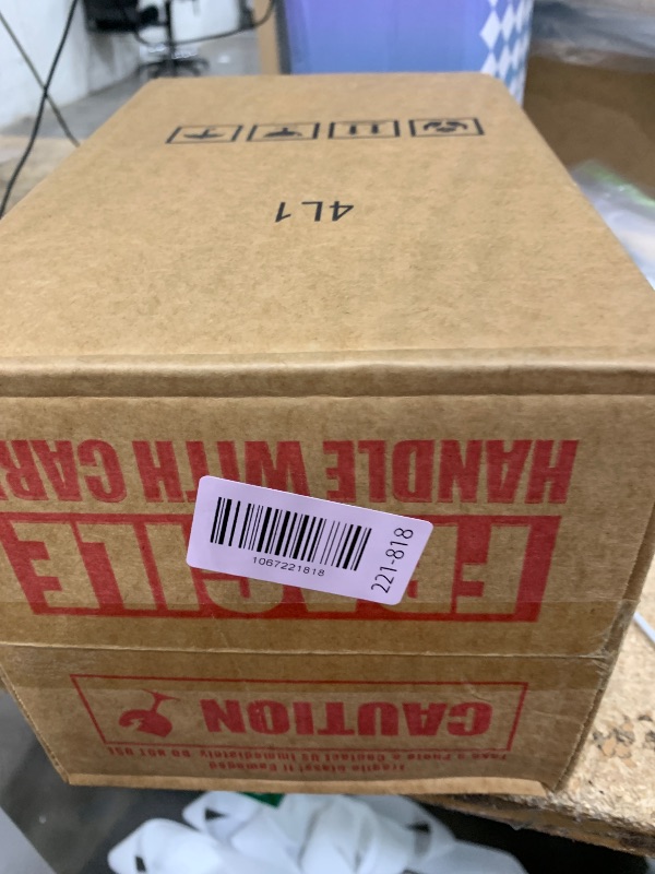 Photo 1 of 1 Gallon Glass Beverage Dispenser with Lid, Stainless Steel Spigot, Glass Drink Dispensers for Parties, Lemonade Dispenser With Ice Cylinder for Weddings, Party,Sun Tea Jar, Water Juice Dispensers