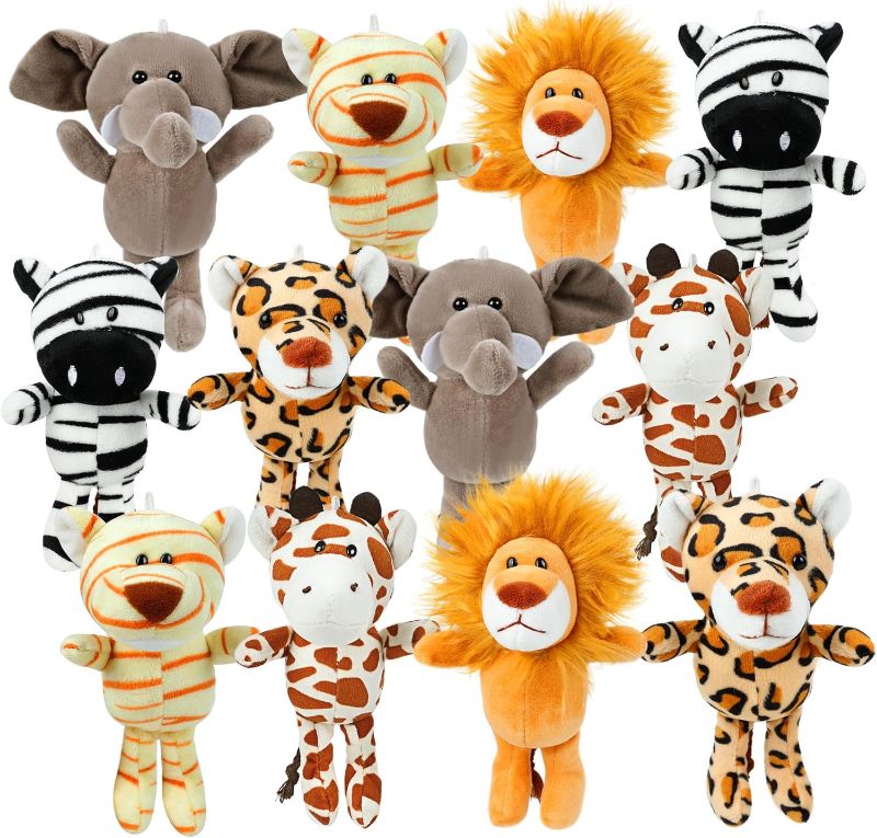 Photo 1 of
Spoilu Small Stuffed Animals Bulk, 12 Pieces Cute Plushies, 6 Inch Mini Forest Animal Plush Toys, Treasure Box Toys for Classroom, Party Favors for Kids