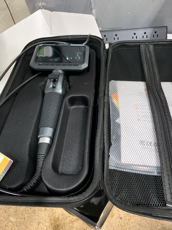 Photo 1 of **** ENDOSCOPE NOT INCLUDED Teslong Two-Way Articulating Borescope, 5.5mm Slim Probe, 5.0'' Industrial Endoscope with Light, 5FT Flexible Snake Scope for Automotive, HVAC & Mechanics