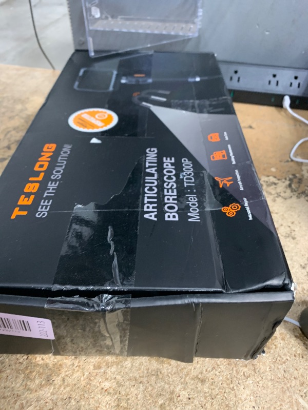 Photo 1 of **** ENDOSCOPE NOT INCLUDED Teslong Two-Way Articulating Borescope, 5.5mm Slim Probe, 5.0'' Industrial Endoscope with Light, 5FT Flexible Snake Scope for Automotive, HVAC & Mechanics