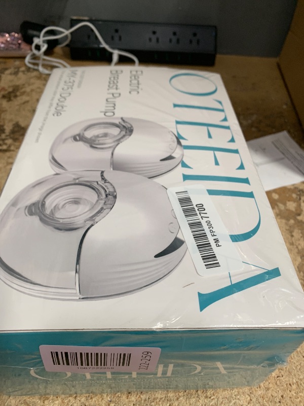 Photo 1 of ***FACTORY SEALED/BRAND NEW***
Hands Free Breast Pump Wearable MY-375 - Strong Suction, Low Noise, Wearable Breastfeeding Pump with 4 Mode &12 Levels, Portable Electric Breast Pump 24mm - 19/21/Insert/Flange, 2 Pack (White)
