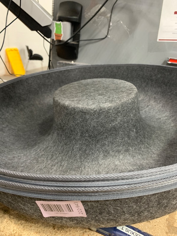 Photo 1 of 
Click to see full view





3+

8 VIDEOS
CATTASAURUS Peekaboo Cat Cave for Multiple & Large Cats Up to 30-45 Lbs, Scratch Detachable & Washable Tunnel Bed, Comfy Donut Cat Cave (Dark Gray, Large)