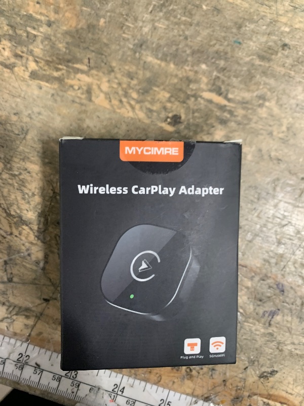 Photo 1 of ?2026 Upgarded? Wireless CarPlay Adapter for iPhone, Mini USB Design for Cars with Wired CarPlay, Fast Connection,5.8GHz WiFi,No Delay, Compatible with iOS 10+ & iPhone 6+, USB/Type C,Plug and Play
