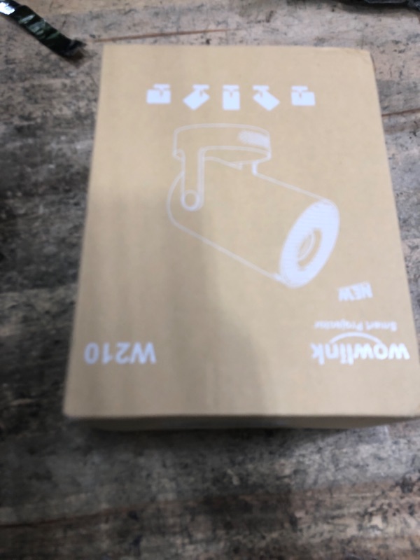 Photo 1 of [Built-in Apps & 2025 Upgraded] Mini Projector with WiFi 6 and Bluetooth 5.4 Support 4K 1080P Auto Keystone 180° Rotatable Projector Portable Compatibile with HDMI/TV Stick/Memory Stick/Laptop, White