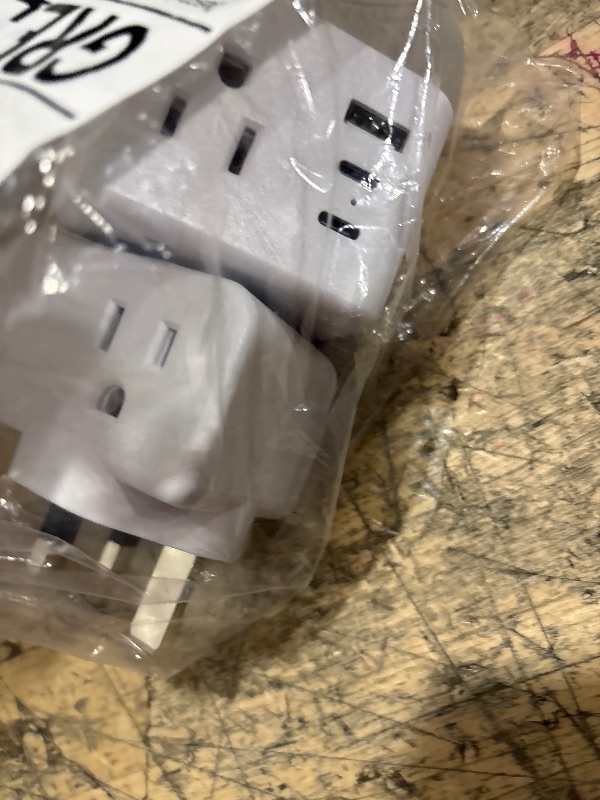 Photo 1 of 2 Pack US to UK Ireland Travel Plug Adapter, Type G Power Plug Adapter with 3 Outlets 3 USB Ports(2 USB C), European Travel Plug Adapter for USA to England London Scotland British Qatar Irish HongKong