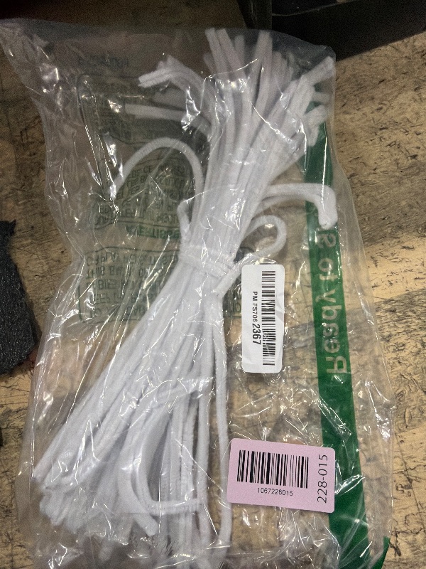 Photo 1 of 100 Pieces  Cleaners Chenille Stem, Solid Color Pipe Cleaners Set for Pipe Cleaners DIY Arts Crafts Decorations, Chenille Stems Pipe Cleaners (White)