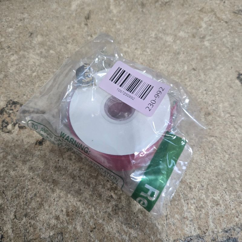 Photo 1 of 1-1/2 inch x 25 Yards Double Faced Polyester Red Satin Ribbon, Perfect for Gift Wrapping Very Suitable for Weddings Party Hair Bow Invitation Decorations and More