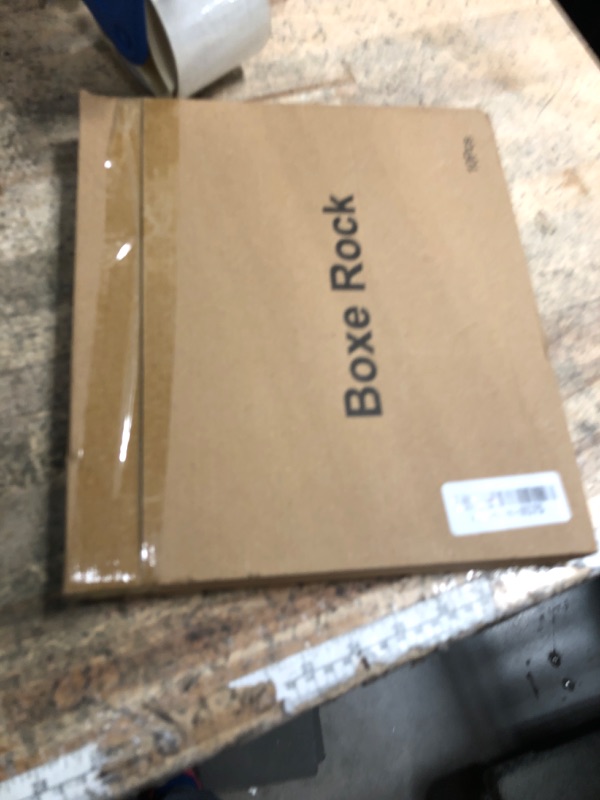 Photo 1 of 10 Pack Gift Boxes with Ribbon 10x7.5x3.5 Inch - Cardstock Wedding Favor Boxes for Bridesmaid Proposals, Birthday & Holiday Gift Packaging (Black)