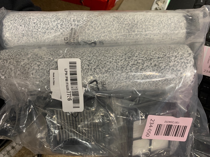 Photo 1 of 2+4 Pack iFloor 3/ S3 Brush Roller and HEPA Filter Set Compatible with Tineco iFloor 3/ Floor One S3 Cordless Vacuum Cleaner, 2 Pack Brush Rollers + 4 Pack Vacuum HEPA Filters