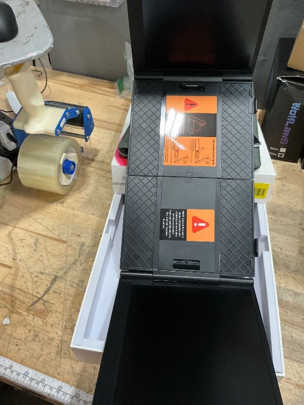 Photo 1 of ***DAMAGED***14" Triple Laptop Screen Extender, 1080P FHD IPS Ultra-Slim Portable Dual Monitor for Laptop, USB C HDMI Plug-Play Monitor Extender for Triple Display for MacOS/Windows, Fits 13-17.3" Laptops