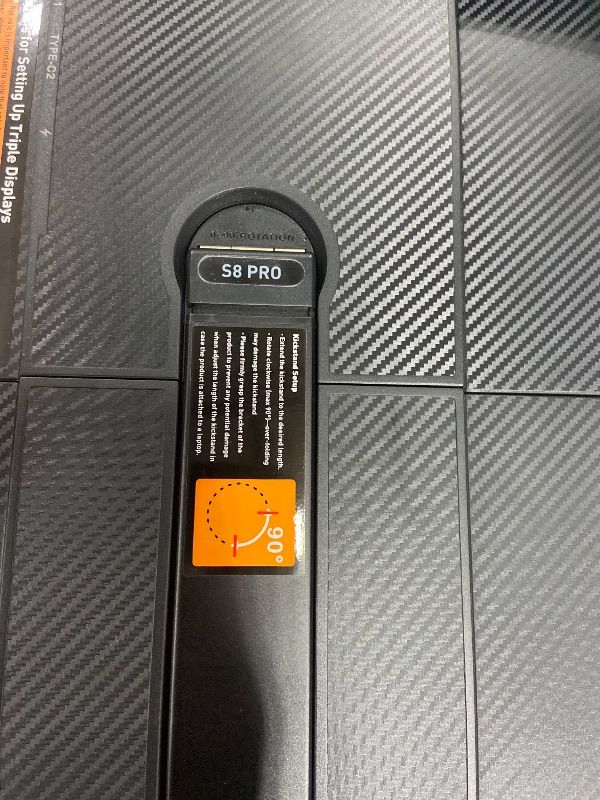 Photo 1 of ***DAMAGED***14" Triple Laptop Screen Extender, 1080P FHD IPS Ultra-Slim Portable Dual Monitor for Laptop, USB C HDMI Plug-Play Monitor Extender for Triple Display for MacOS/Windows, Fits 13-17.3" Laptops