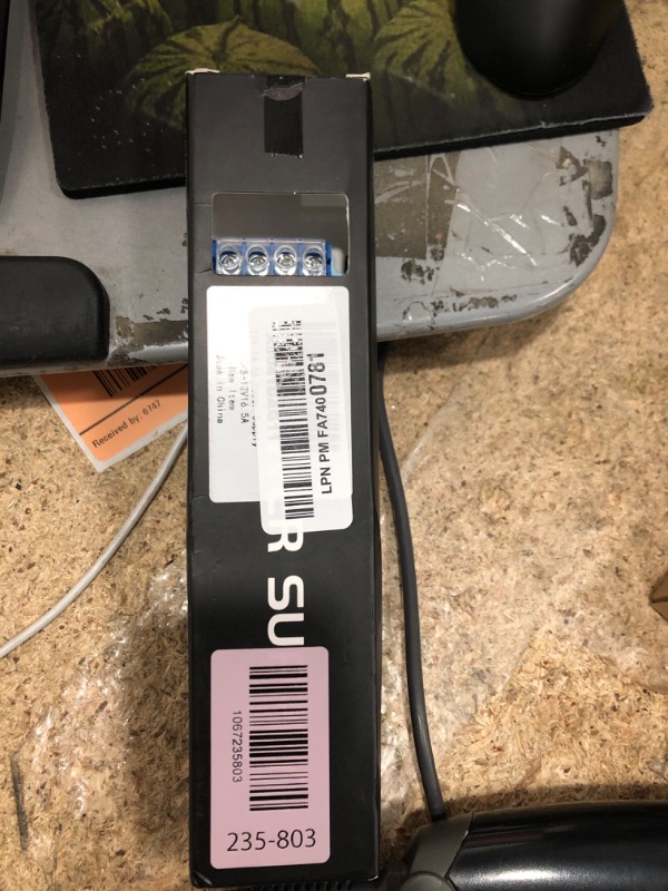 Photo 1 of 12V 16.5A 200W Universal Regulated Switching Power Supply, 100-250V AC to 12V DC Converter, LED Driver, Industrial Transformer, Adapter for Strip Light, Lamp, Radio