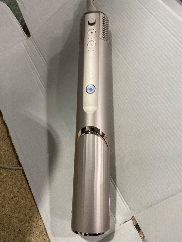 Photo 5 of Shark HD430REF (Refurbished) FlexStyle Air Styling & Drying System, Powerful Hair Dryer Brush & Multi-Styler with Auto-Wrap Curlers, Paddle Brush, Oval Brush, Concentrator Attachment, Stone (Renewed)