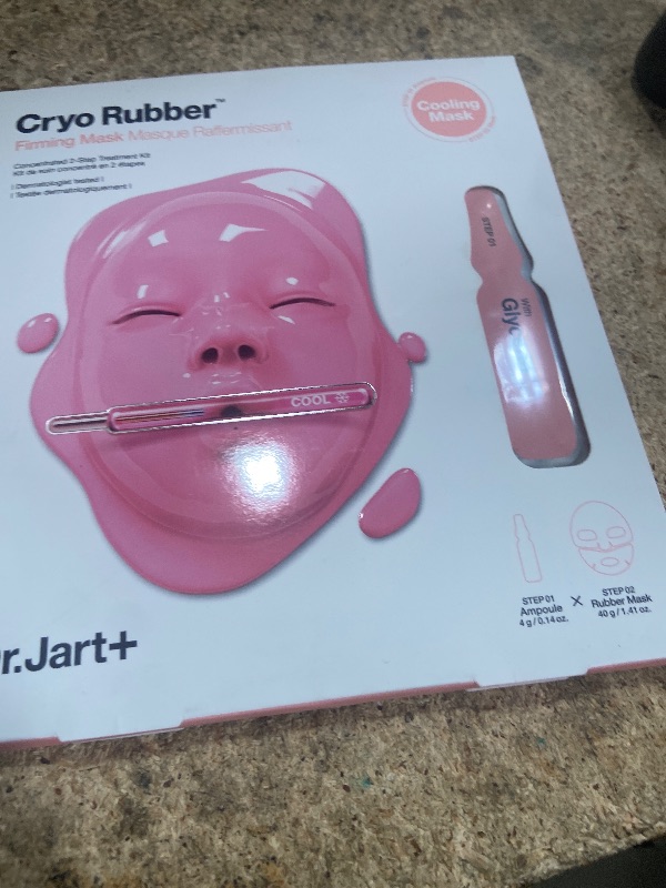 Photo 1 of ***FACTORY SEALED***Dr.Jart+ Cryo Rubber Firming Korean Face Mask with Moisturizing Glycerin | Korean Skin Care | Travel Size, 1 Pack