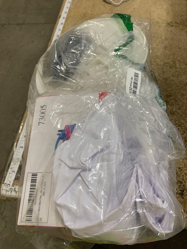 Photo 1 of ***UNKNOWN MISSING ASSEMBLY PIECES*** IDAODAN Balloon Arch Kit and Balloon Pump, Balloon Arch Stand with Electric Balloon Pump, Adjustable Wide Garland Arch for Wedding Baby Shower Birthday Party Supplies Decorations