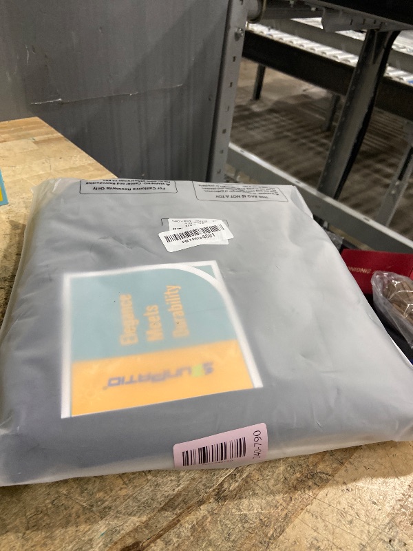 Photo 1 of SunPatio Grill Cover 55 Inch, Outdoor Heavy Duty Waterproof Barbecue Gas Cover, UV & Fade Resistant, All Weather Protection Compatible for Weber Charbroil Nexgrill Kenmore Grills and More, Black