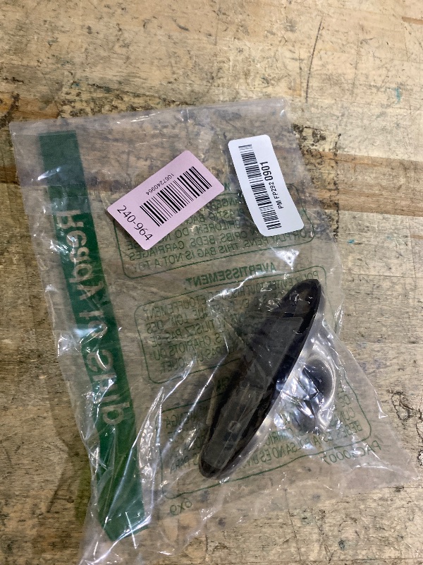 Photo 1 of 3M Command 17053BN Traditional Plastic Hook, Large, Brushed Nickel