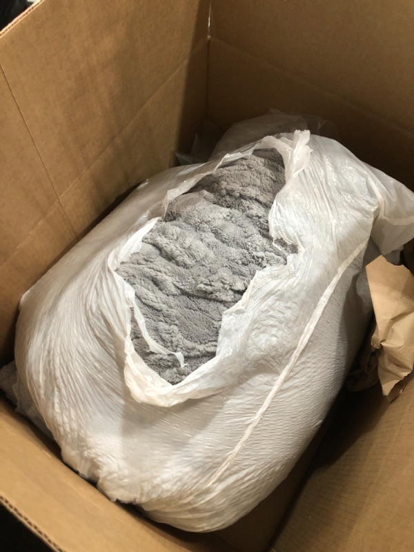 Photo 1 of  GREY COVER / FUZZY BLANKET 