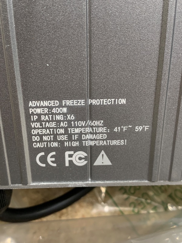 Photo 1 of 2026 Boat Engine Compartment Heater 400W | PTC Ceramic Marine Bilge Heater with Automatic Thermostat, IPX7 Waterproof Aluminum Shell & IPX8 Fan, Fast Safe Heating for Boats, RVs Compartments