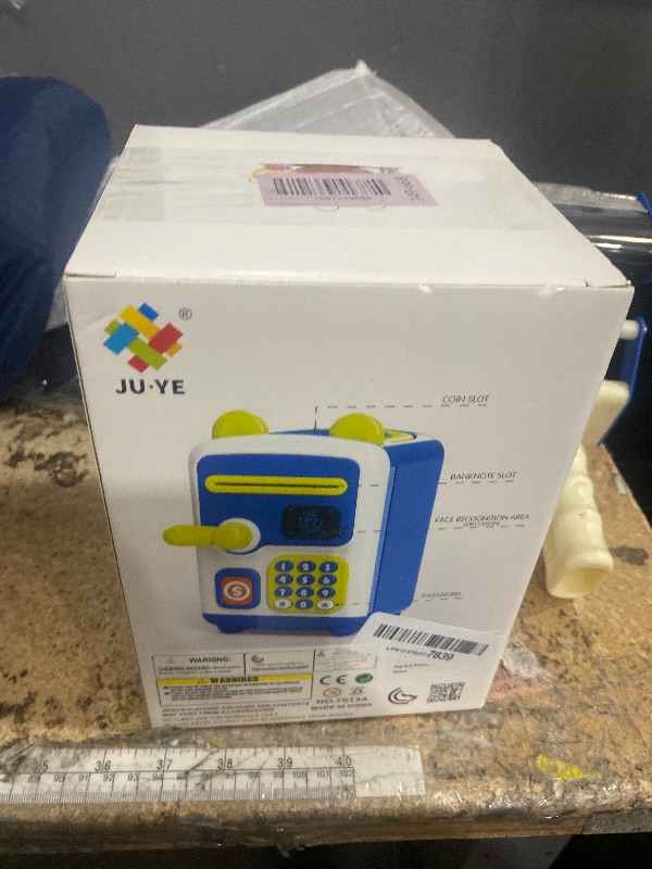 Photo 1 of ?Upgraded? Piggy Bank, Face ID Password Unlocking Electronic Kids Bank ATM Security Unlocking Cash Coin Bank Toys Gifts for Kids, Coin Bank for 3 4 5 6 7 8 9 10 11 12 Year Old Girls Boys