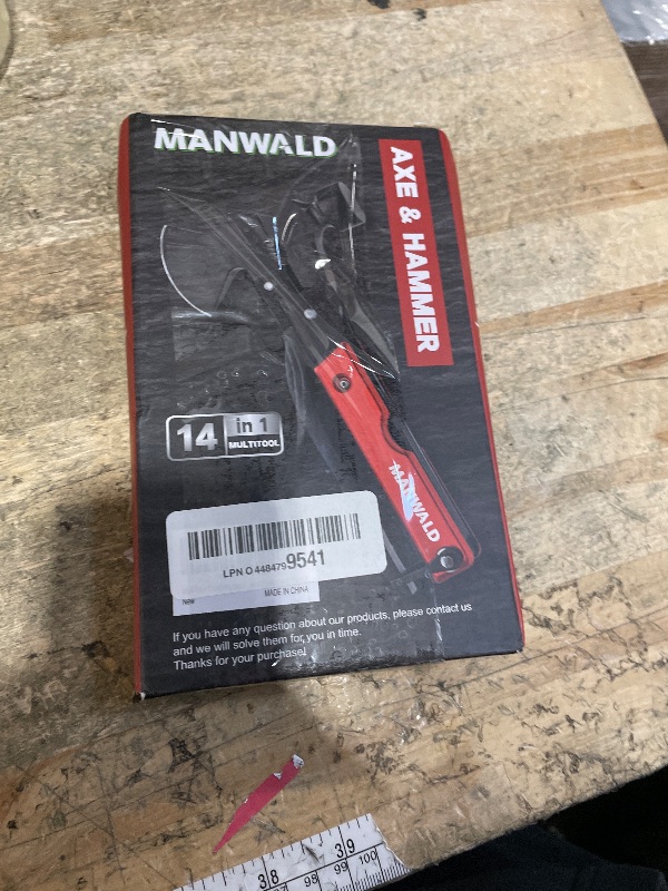 Photo 1 of 15 in 1 Multitool Axe Hatchet, Christmas Stocking Stuffers for Men Adults, Camping Accessories Survival Gear, Multi Tool for Camping Hiking Survival, Cool Gadgets Gifts for Men,Husband, Boyfriends