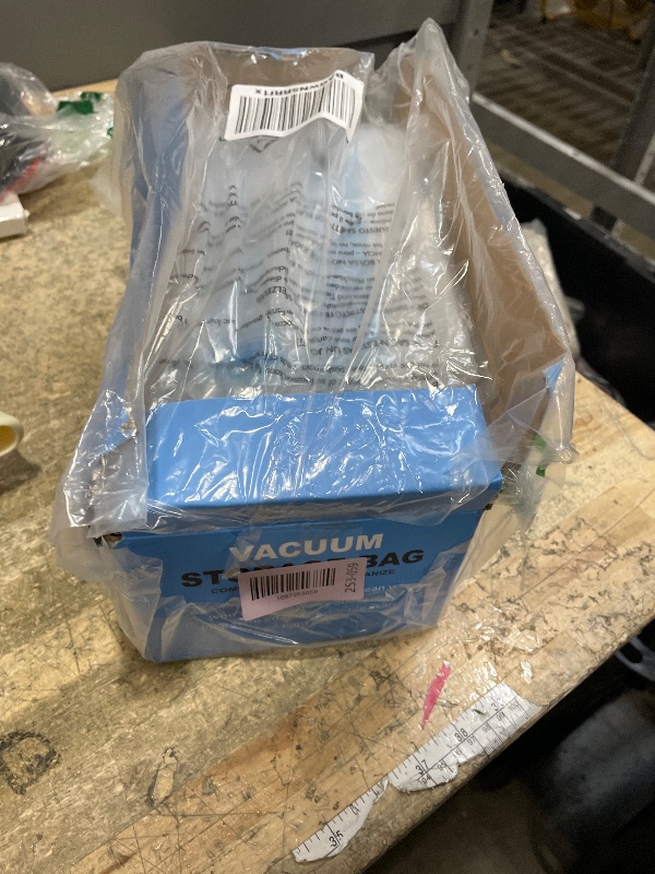 Photo 1 of 12 Pack Travel Vacuum Storage Bags with Rechargeable Wireless Electric Pump for Luggage, Suitcase, Carry-on Size Vacuum Seal Compression Space Saver Bags for Clothes and Clothing Travel