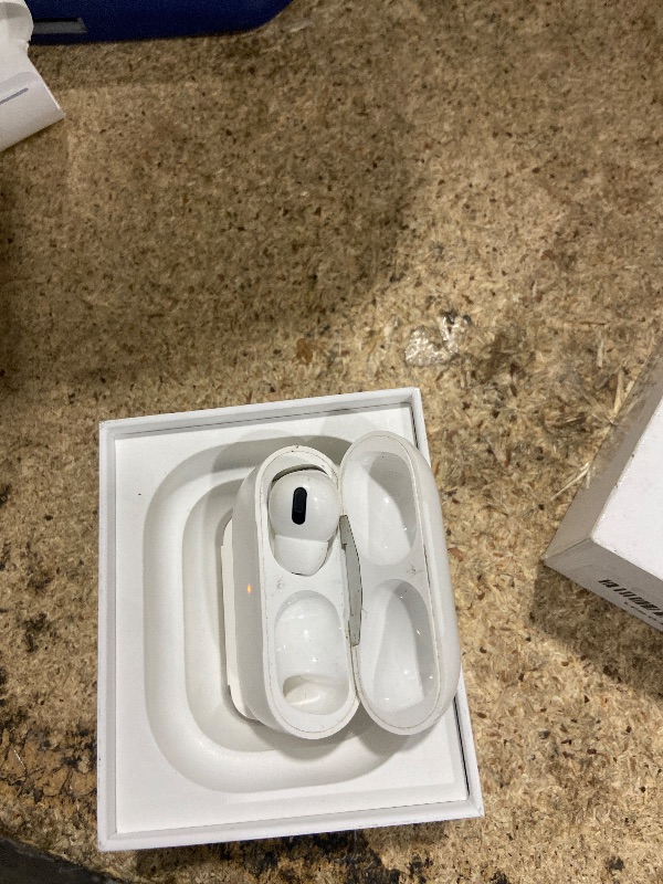 Photo 1 of **Only has one inside** Apple AirPods Pro 3 Wireless Earbuds, Active Noise Cancellation, Live Translation, Heart Rate Sensing, Hearing Aid Feature, Bluetooth Headphones, Spatial Audio, High-Fidelity Sound, USB-C Charging Only 1 Ear bud