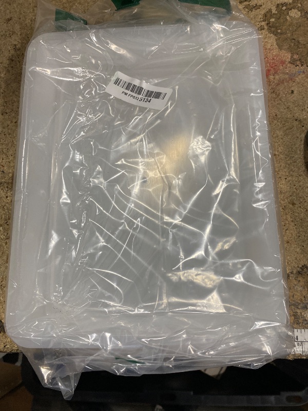 Photo 1 of 10 Pcs Activity Plastic Art Trays,Stackable Craft Tray,Flat Storage Tray,Serving Organizer Tray for Kids,School,Home,Painting,Beads,DIY Projects,11 x 8.27 x 1.18 Inch(Clear)