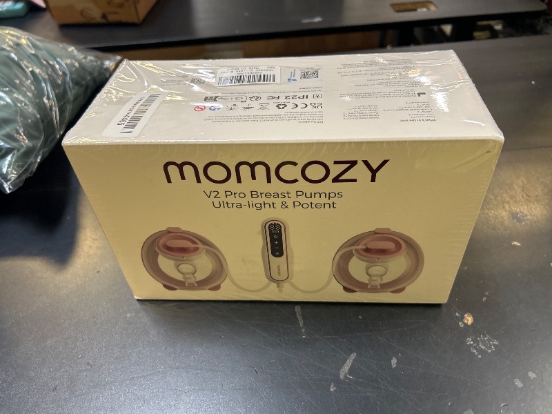 Photo 1 of Momcozy Breast Pump V2 Pro Ultra-Lightweight, Hands-Free & Portable Wearable Pump with Upgraded Integrated DoubleFit Flange, Quiet & Leak-Proof Electric Pump, 3 Modes|9 Levels, 17/19/21/24mm