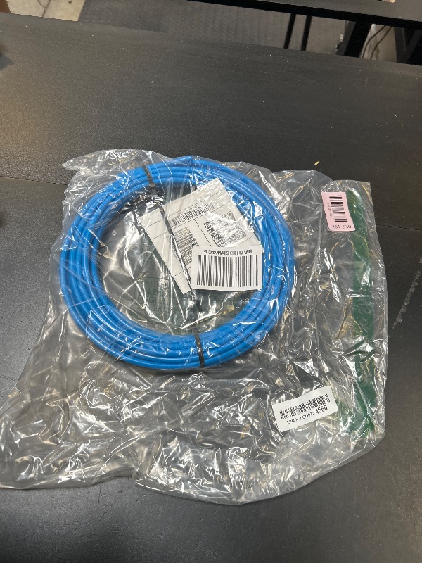Photo 1 of Food Grade 1/4 Inch Plastic Tubing for RO Water Filter System, Aquariums, Refrigerators, ECT; BPA free; Made from FDA compliant materials and meets NSF Standards and Regulations (50 Feet, Blue)
