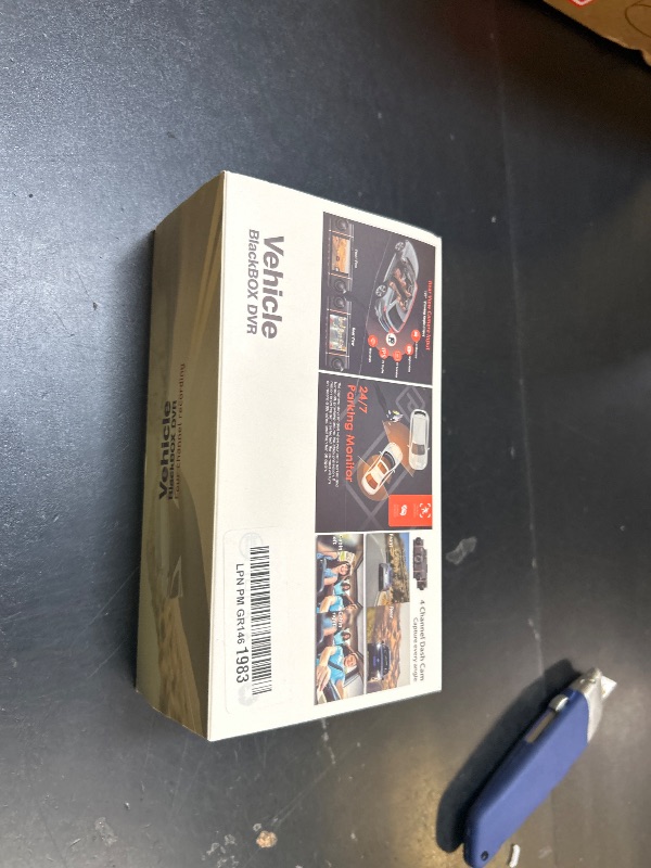 Photo 1 of 4 Channel 360° Dash Cam Front Rear Inside & Left Right,4K+1080P*3 FHD Car Camera,5GHz WiFi & App Control,8 IR Lamps Night Vision,24H Parking Mode,G-Sensor,Loop Recording,Includes 64GB SD Card?Black?