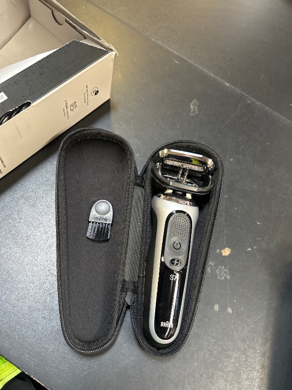 Photo 1 of Braun Series 7 7032cs Flex Electric Razor for Men, Wet & Dry, Electric Razor, Rechargeable, Cordless Foil Shaver with Beard Trimmer and Charging Stand, Silver