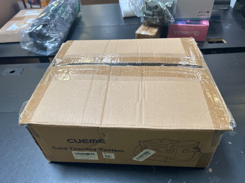 Photo 1 of CUEME Ice Machine for Knee After Surgery, Programmable Timer Cold Therapy Machine for Knee Replacement, Cryotherapy Pain Relief, w/Compression Pad, Ice Therapy Machine for Shoulder/Hip/Ankle/Foot