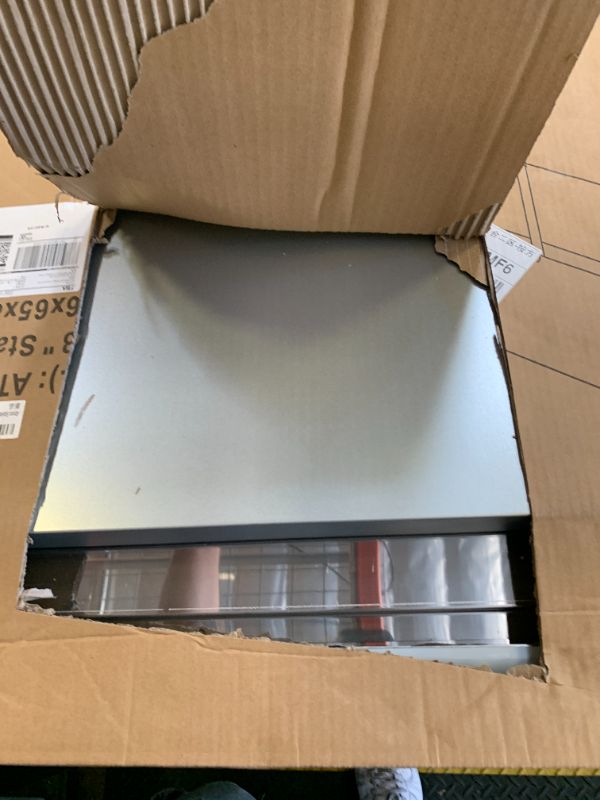 Photo 1 of Stainless Steel Table for Prep & Work, 24x48 Inches, Metal Commercial Heavy Duty Table with Adjustable Under Shelf for Restaurant, Home and Hotel