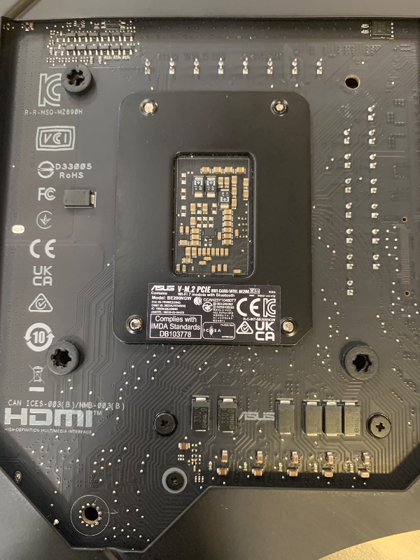 Photo 1 of ASUS ROG Maximus Z890 Hero Intel® Z890 LGA 1851 ATX Motherboard, Advanced AI PC-Ready, 22+2+1+2 Stages, DDR5, WiFi 7, 3X PCIe® 5.0 M.2, Thunderbolt™ 4, USB Type-C®, AI Overclocking/Cooling/Networking