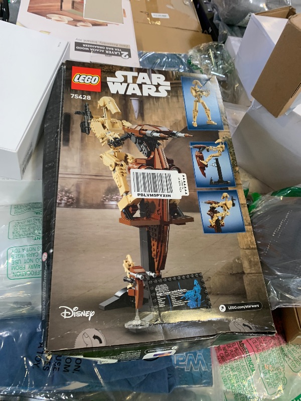 Photo 1 of LEGO Star Wars: The Phantom Menace Battle Droid with STAP - Building & Learning Toy for Boys & Girls, Ages 12+ - Star Wars Toy & Model Kit - Gift Idea for Birthdays - 75428