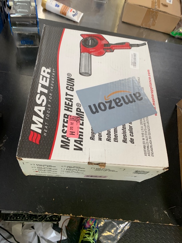 Photo 1 of Master Appliance VT-751D Industrial Heat Gun, Quick Change Plug-In Heating Element, Variable Temperature Heat Gun, 130F to 1200F, 120V, 1740W, 14.5 Amps, Engineered In USA
