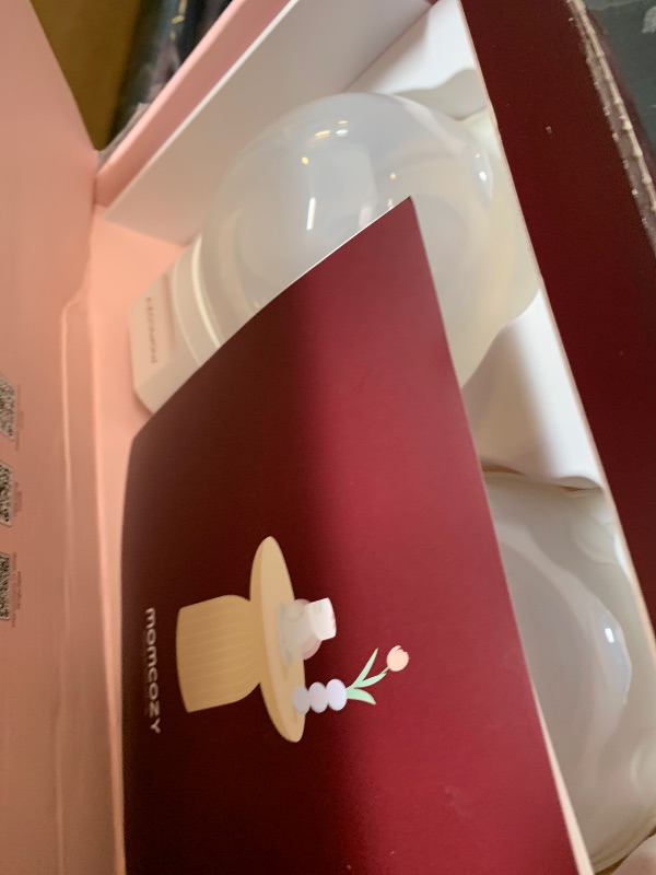 Photo 1 of Momcozy Breast Pump S12 Pro Quick, Hands-Free Wearable & Wireless Pump, with DoubleFit Hybrid Flange, 3 Modes & 9 Levels Electric Pump Portable, Smart Display, 24mm Flange, 2 Count, Cozy White