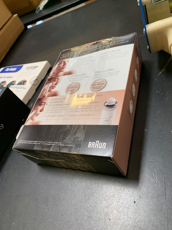 Photo 1 of Braun Face Epilator Facespa Pro 911, Facial Hair Removal for Women, Hair Removal Device, 3-in-1 Epilating, Cleansing Brush and Skin Toning with 3 Extras