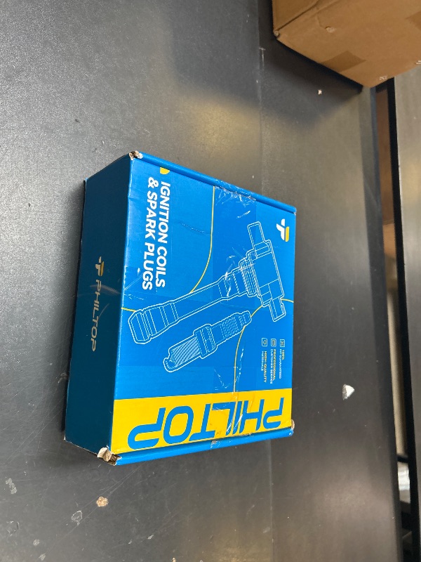 Photo 1 of PHILTOP Ignition Coil Pack and Iridium Spark Plugs Fits for Volkswagen 2013 2016-2019 Jetta 1.4T, Audi 2016-2018 A3 Sportback e-tron, Lamborghini 2019-2022 Urus, Volkswagen 2019 Golf R, 4PCS UF718