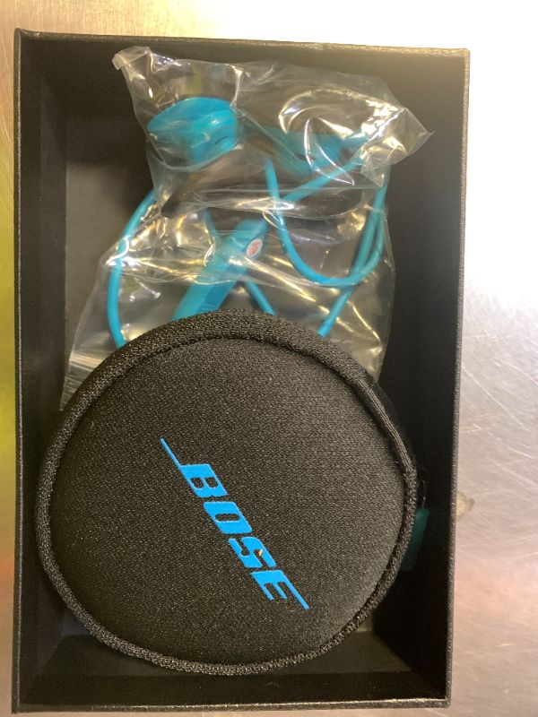 Photo 1 of Bose Blue Wire Earphones