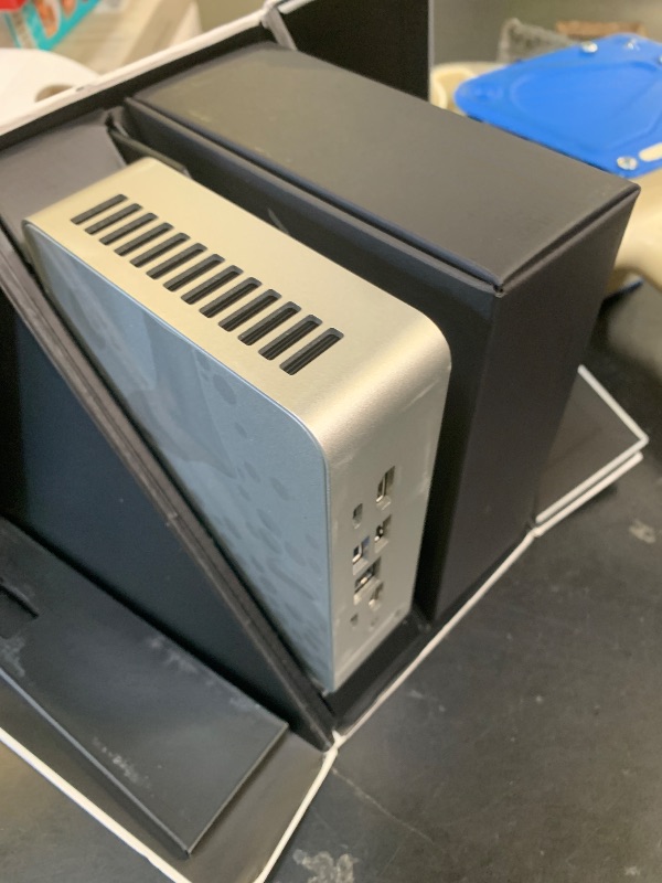 Photo 1 of ASUS NUC 15 Pro+ Barebones Mini PC with Intel Series 2 Core Ultra 5 225H, up to 96GB DDR5 RAM, Dual Storage, Thunderbolt™ 4, Wi-Fi 7 & Bluetooth 5.4, Toolless Silver Aluminum Chassis, with VESA Mount