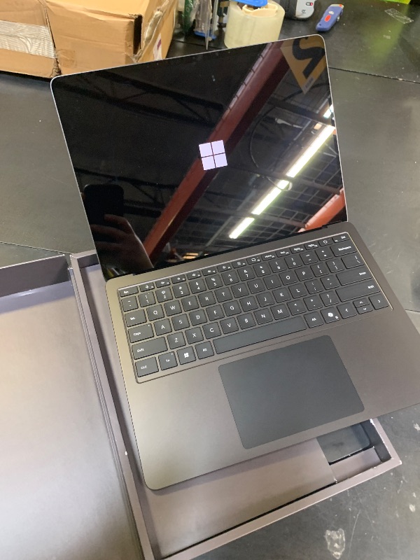 Photo 1 of Microsoft Surface Laptop (2024), Windows 11 Copilot+ PC, 13.8" Touchscreen Display, Snapdragon X Elite (12 core), 32GB RAM, 1TB SSD Storage, Black