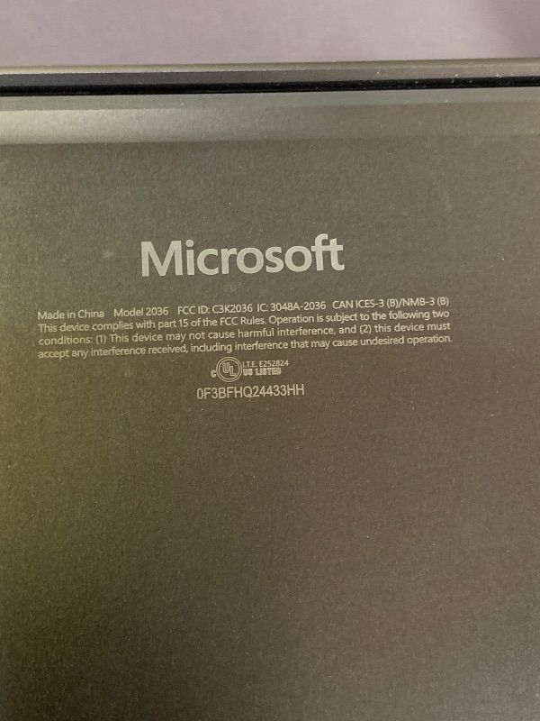 Photo 1 of Microsoft Surface Laptop (2024), Windows 11 Copilot+ PC, 13.8" Touchscreen Display, Snapdragon X Elite (12 core), 32GB RAM, 1TB SSD Storage, Black