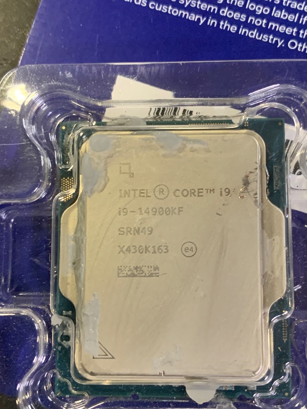 Photo 1 of Intel® Core™ i9-14900KF New Gaming Desktop Processor 24 cores (8 P-cores + 16 E-cores) - Unlocked