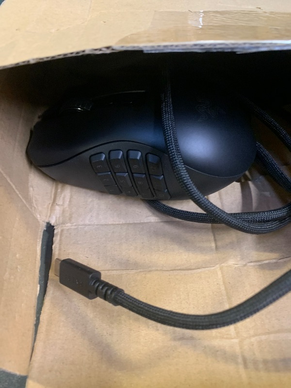 Photo 1 of Razer Naga V2 Pro Wireless Gaming Mouse: Interchangeable Side Plate w/ 2, 6, 12 Button Configurations - Focus+ 20K DPI Optical Sensor - Fastest Gaming Mouse Switch - Chroma RGB Lighting (Renewed)