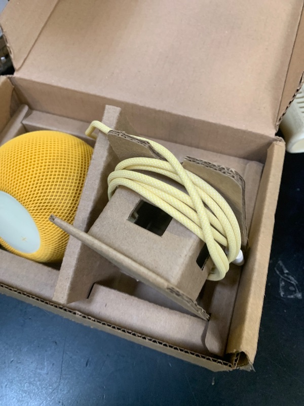 Photo 1 of Apple - HomePod mini - Yellow