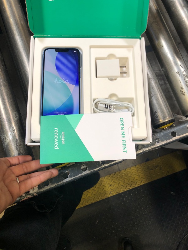 Photo 1 of Apple iPhone (Renewed Premium) 13, 128GB, Blue - Unlocked
